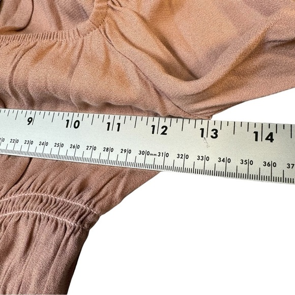 REFORMATION Laurent Pink Blush Blouse Womens Size Small - Picture 7 of 8